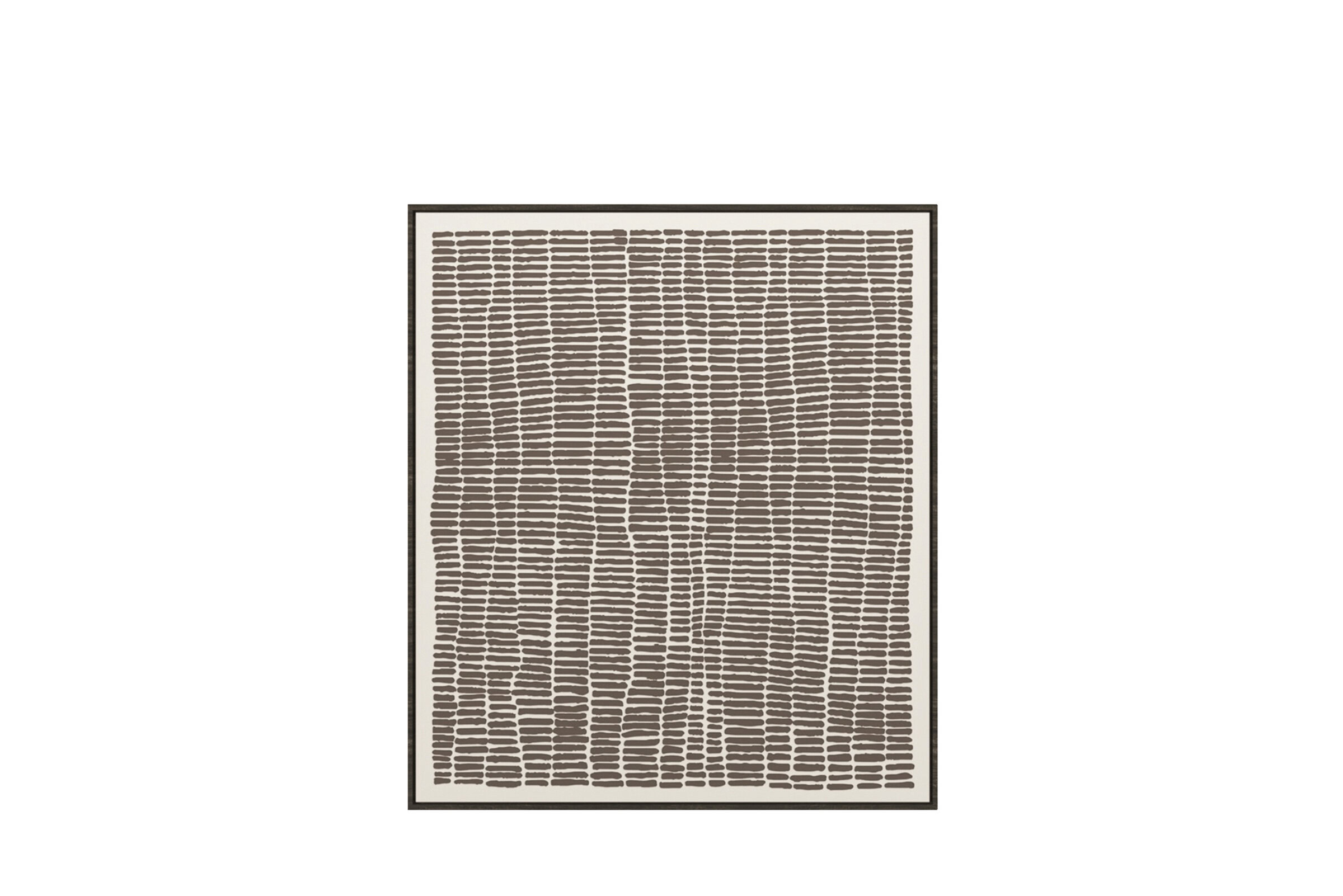 Contemporary brown and white geometric rug with intricate linear patterns, ideal for enhancing modern living spaces and adding style to your home decor.