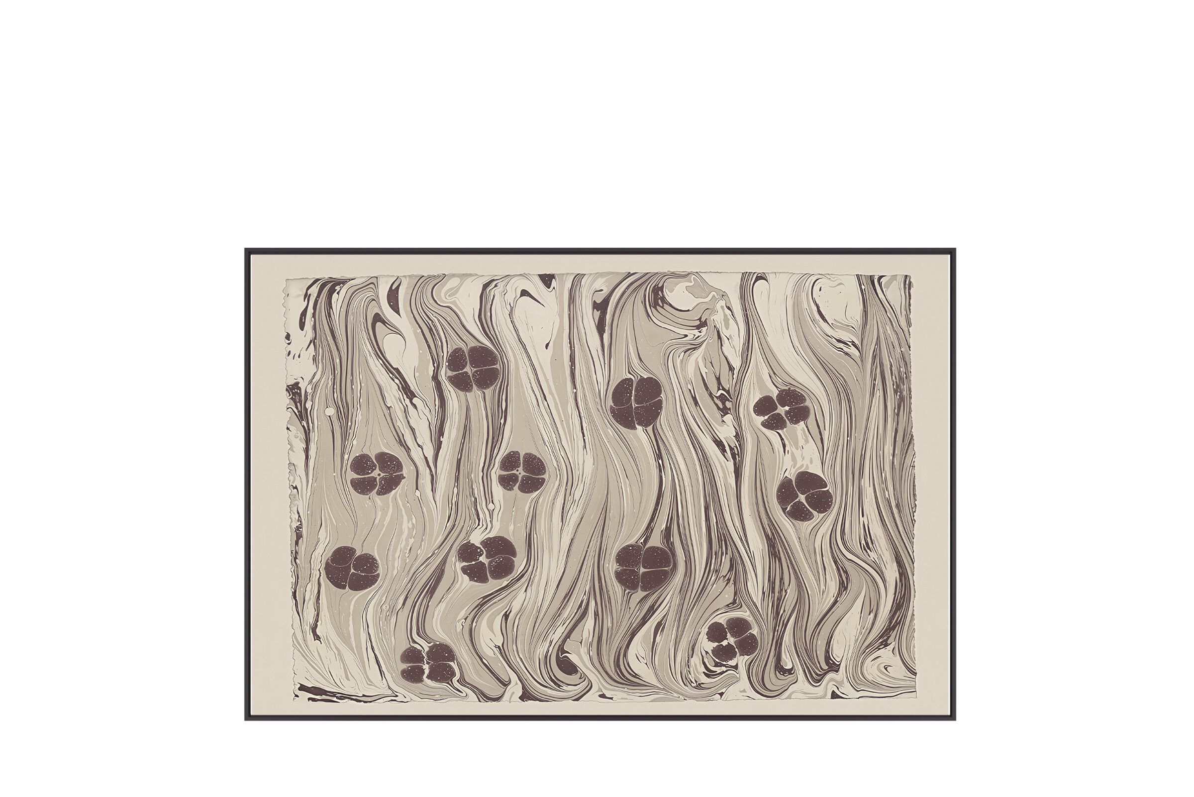 Marbled wood pattern featuring swirling beige and brown tones, ideal for furniture surfaces and decorative accents. Perfect for enhancing the aesthetic appeal of modern and classic furniture pieces.